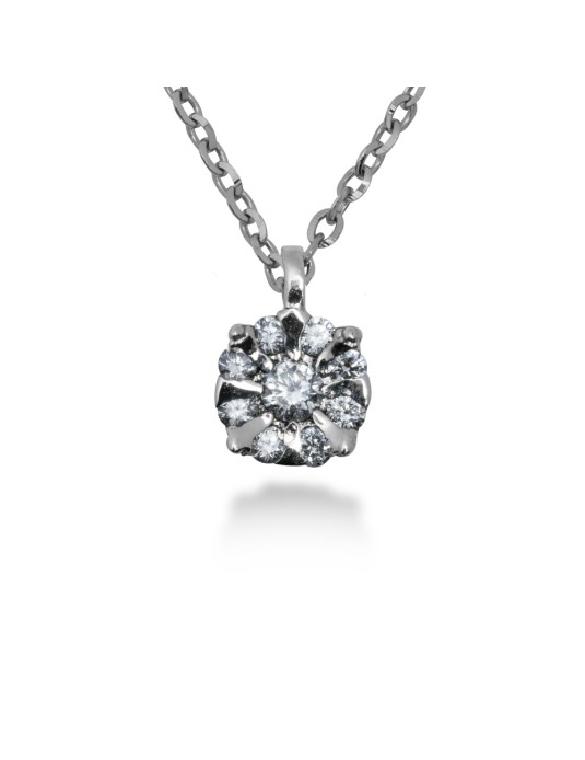COLLANA MAGIC IN ORO 18 KT CON DIAMANTI