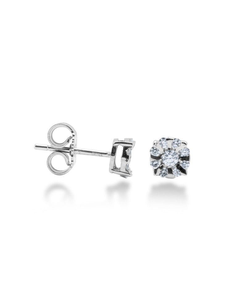 ORECCHINI MAGIC IN ORO 18 KT CON DIAMANTI